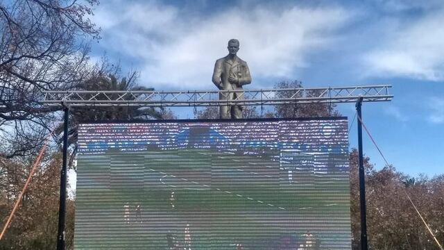 Casilda vibra con el partido de la Selección Argentina\u002E (Municipalidad de Casilda)