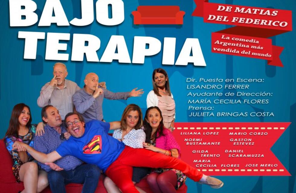 Llega la obra "Bajo Terapia" al CPC de Argüello