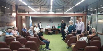 Reunión del Municipio de Arroyito y los credos
