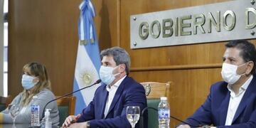 El gobernador anunció el desbloqueo de Caucete y el posible reestablecimiento de la actividad económica\u002E