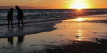 Atardecer en Pehuen Co