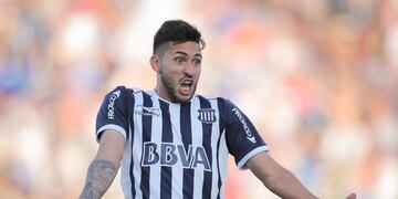 Nahuel Bustos, el mejor del partido