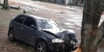 El conductor presentaba politraumatismos con abdomen y tórax y traumatismo de tobillo izquierdo con una aparente fractura\u002E