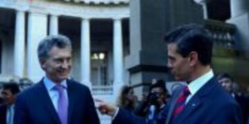 DYN34, BUENOS AIRES, 29/07/2016, LOS PRESIDENTE MAURICIO MACRI Y ENRIQUE PEu00d1A NIETO HABLARON ESTA TARDE EN LA APERTURA DEL FORO ECONu00d3MICO ARGENTINA Mu00c9XICO, QUE SE REALIZu00d3 EN EL PALACIO SAN MARTu00cdN. , FOTO:DYN/PRESIDENCIA. buenos aires mauricio macri Enriqu