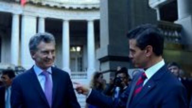 DYN34, BUENOS AIRES, 29/07/2016, LOS PRESIDENTE MAURICIO MACRI Y ENRIQUE PEu00d1A NIETO HABLARON ESTA TARDE EN LA APERTURA DEL FORO ECONu00d3MICO ARGENTINA Mu00c9XICO, QUE SE REALIZu00d3 EN EL PALACIO SAN MARTu00cdN. , FOTO:DYN/PRESIDENCIA. buenos aires mauricio macri Enriqu