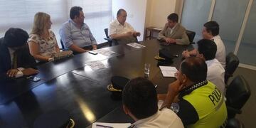 Reunión para reforzar la seguridad en los carnavales (Sec\u002E de Estado de Comunicación Pública\u002E Gobierno de Tucumán)