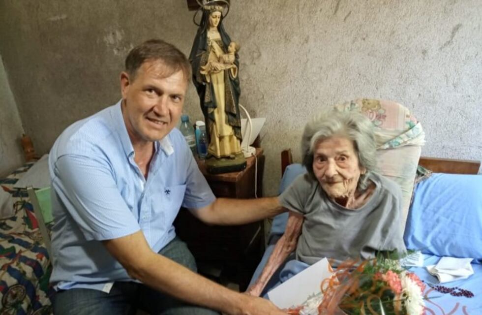 La habitante más longeva de La Puerta, cumple años