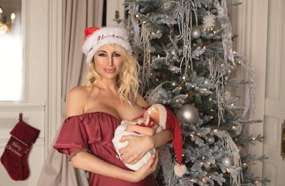 Vicky Xipolitakis mostró la carita de Salvador Uriel