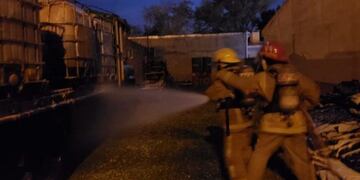 Estalló un tanque con 1\u002E500 litros de resina en Tilisarao, San Luis\u002E