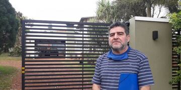 Sergio Maidana, delegado de los trabajadores en Oberá\u002E