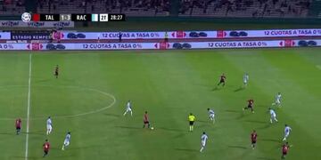 Junior Arias mete el descuento para Talleres ante Racing\u002E