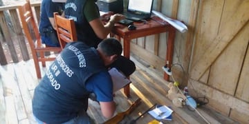 El allanamiento permitió encontrar herramientas que vincularían al detenido con la actividad del abigeato\u002E