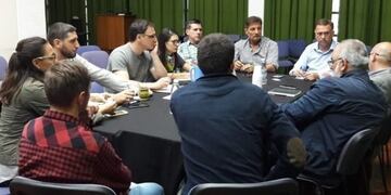 El encuentro se desarrolló en el Salón Verde de Moreno 8 (Municipalidad de Rafaela)