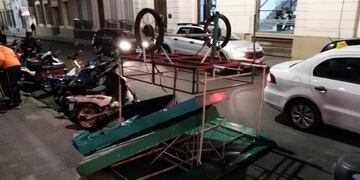 Fuertes vientos en Paraná\u002E