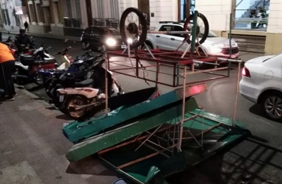 Fuertes vientos en Paraná: el alerta rige hasta el mediodía