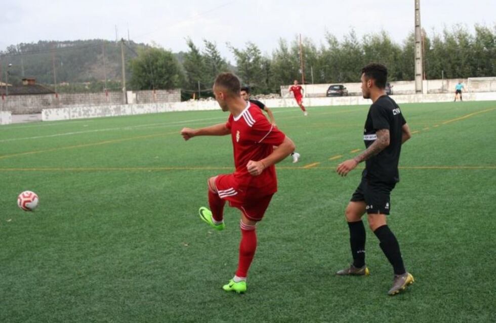 Leonel Aubán marcó un gol en el fútbol de Portugal