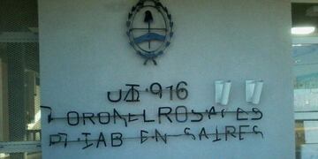 Vandalismo en Jardín 916