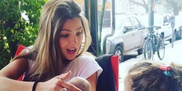 La curiosa estrategia de la China Suárez para cuidar a sus hijas del sol