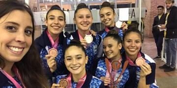 Entrenadora y gimnastas cordobesas, para una gran representación de la Argentina en Colombia\u002E