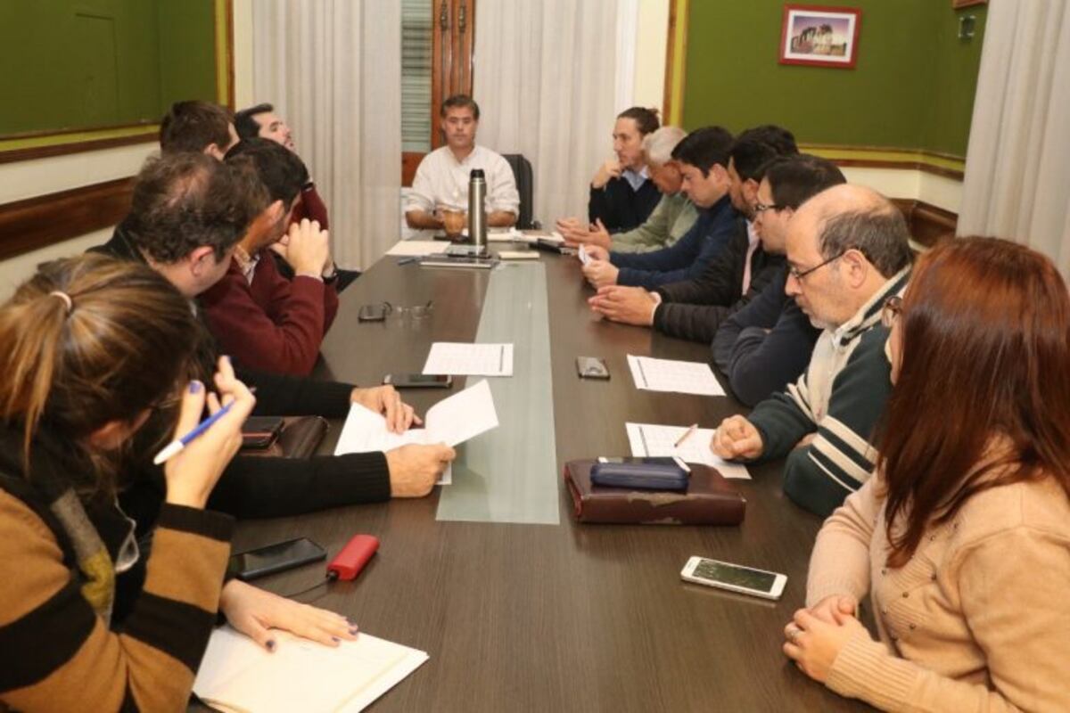 Reunión gabinete municipal\nCrédito: MDG