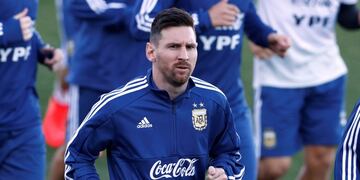 El entrenamiento de la Selección Argentina con el regreso de Lionel Messi\u002E (REUTERS)