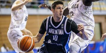 Leandro Bolmaro fue convocado a la selección mayor de básquet\u002E