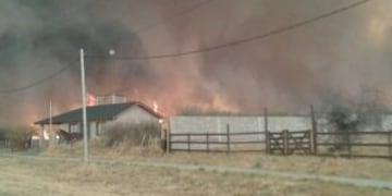 Incendio en Papagayos