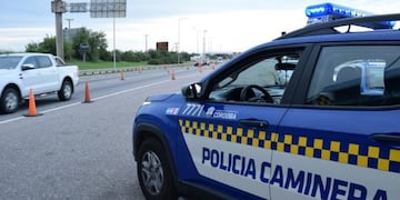 Cortaron la Ruta Nacional 19 por la baja visibilidad debido al humo