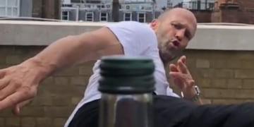 #BottleCapChallenge: el desafío viral al que se sumó Jason Statham