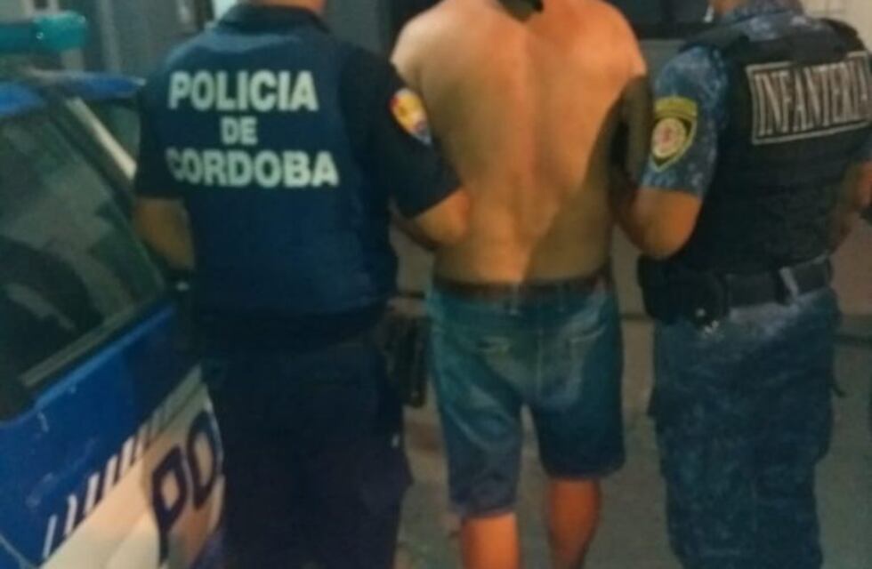 Alta Gracia: quedó detenido tras amenazar de muerte a su hermana con un arma de fuego