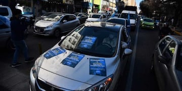 Los manifestantes de Uepc reclaman por el recorte a las jubilaciones
