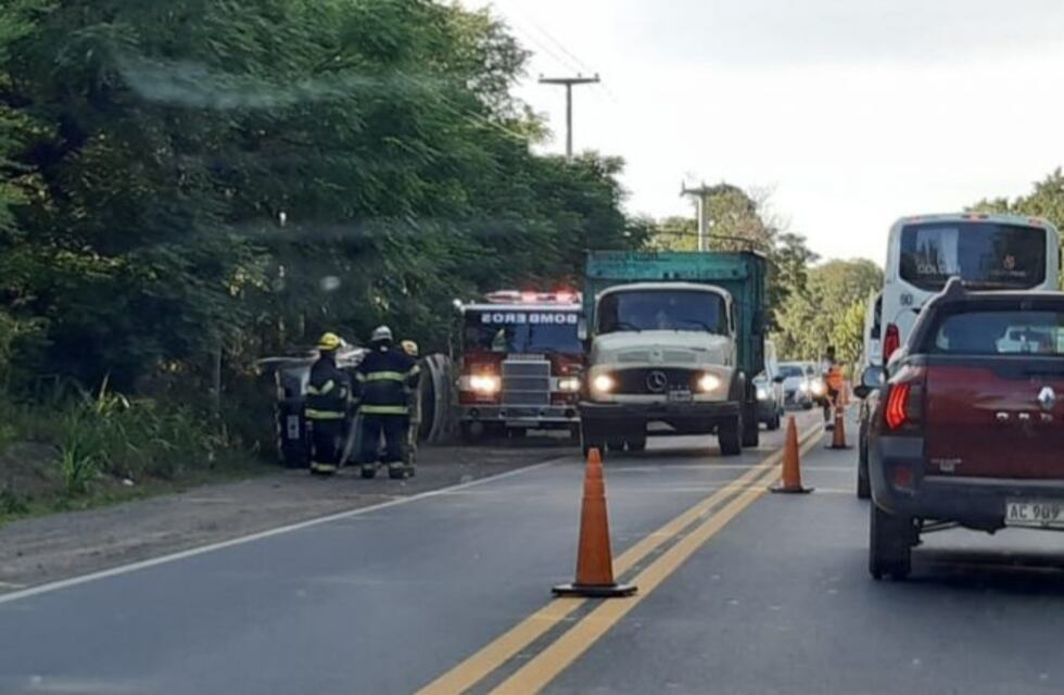 Tremendo accidente en Molinari deja hospitalizados a sus ocupantes