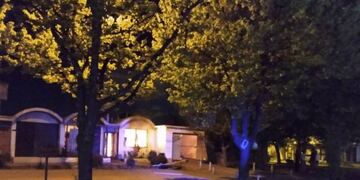 Incendio y explosión en una casa de familia en San Rafael