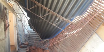 Se derrumbó el techo de una iglesia