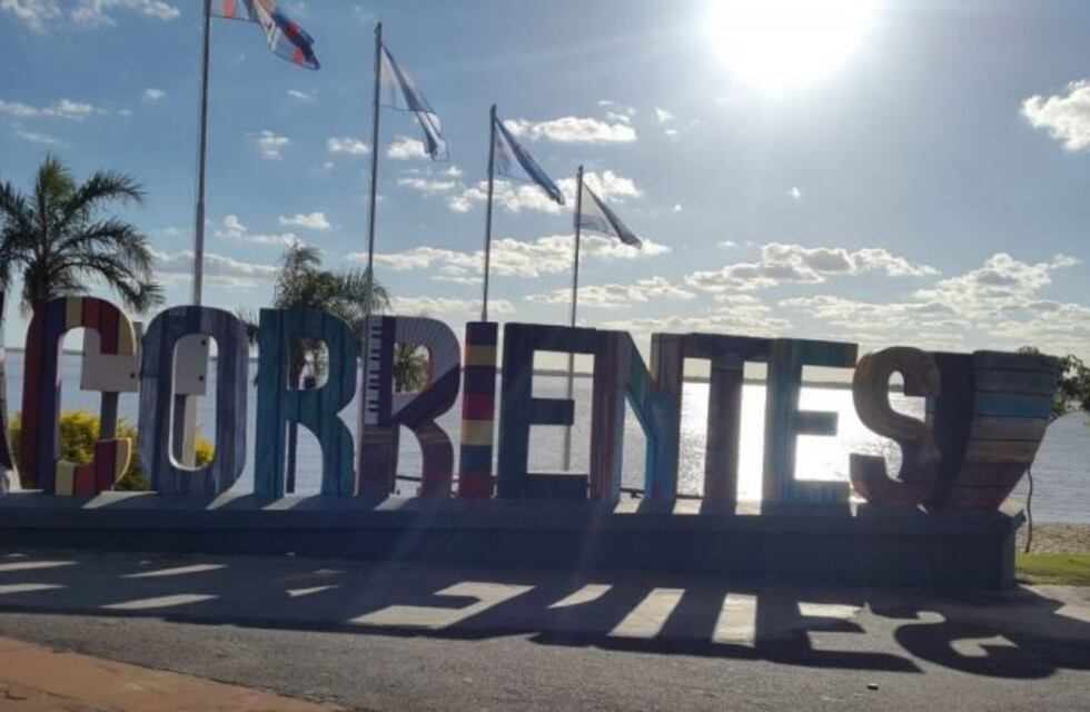 Lunes soleado y fresco en Corrientes