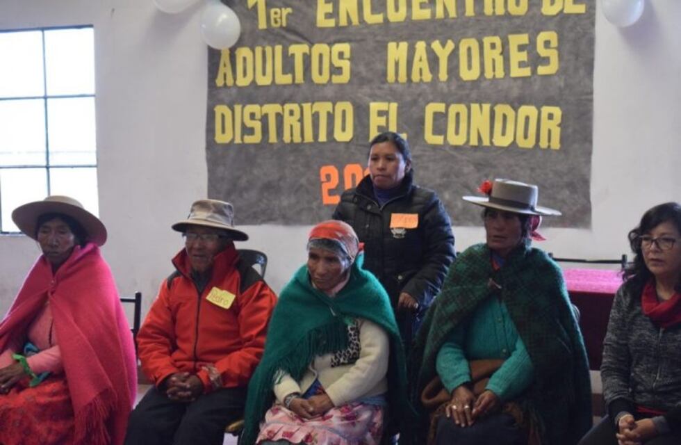 Se realizó encuentro de adultos mayores en El Cóndor