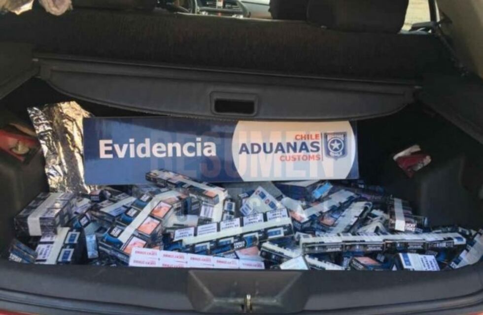 Detuvieron a riograndense intentando contrabandear cigarrillos a Punta Arenas