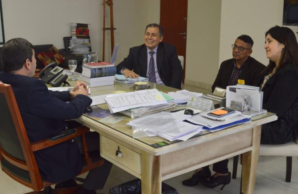 Reunión entre el Fiscal General, el Fiscal del Municipio Bandeño y Alerta Banda
