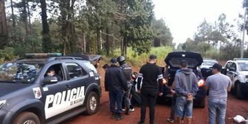 Los detenidos fueron atrapados cuando intentaban abordar un remise\u002E