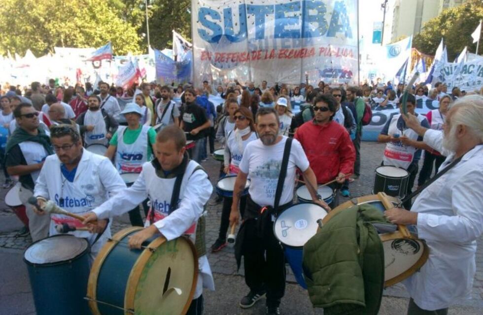 Roberto Baradel, en La Plata: "No queremos desestabilizar a nadie"