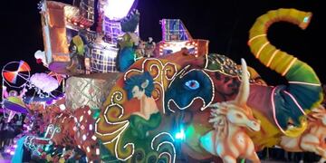 Esta noche, último desfile\u002E Mañana será la entrega de premios a los carruajes, carrozas y carrozas técnicas\u002E