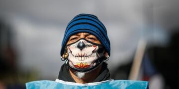 AME4246\u002E BUENOS AIRES (ARGENTINA), 24/07/2020\u002E- Organizaciones sociales realizan una jornada de \