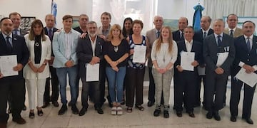 Marinos Veteranos de Guerra fueron declarados ciudadanos ilustres