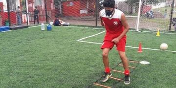 Vuelven a entrenar los jugadores del Club Gorriti, de Jujuy\u002E