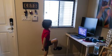 Regresan las clases virtuales de gimnasia