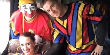 Piu00f1u00f3n y su hija Solcito, mostraron en sociedad en el show del fin de semana a Luna, la nueva integrante del