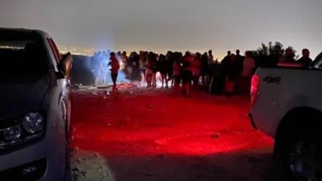 Fiesta clandestina de Navidad en Charcas de Coria.