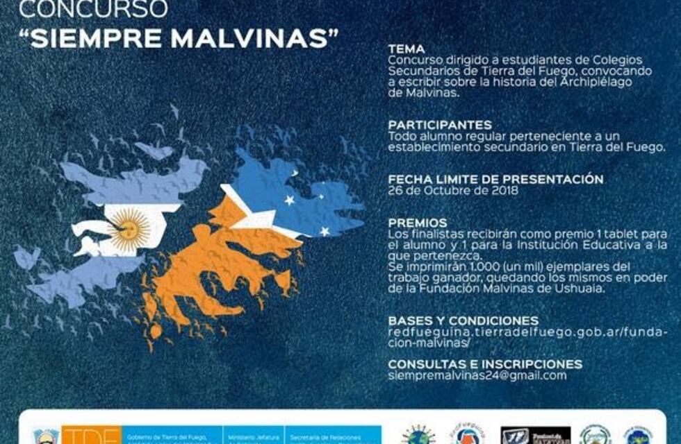 Gobierno y Fundación Malvinas lanzan concurso Malvinizador