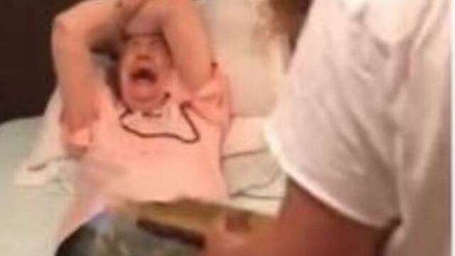 La emocionante reacción de una abuela salteña\u002E