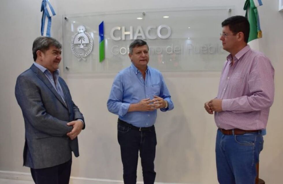 Peppo recibió al intendente electo de Villa Río Bermejito, Julio César Paredez